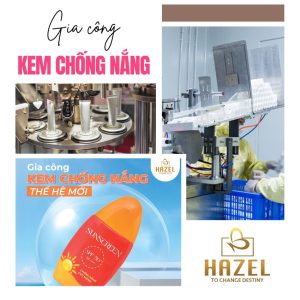 Gia công kem chống nắng