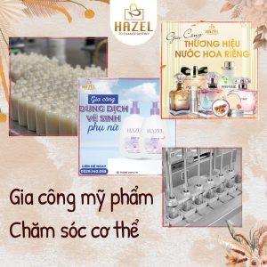 Gia công mỹ phẩm chăm sóc cơ thể