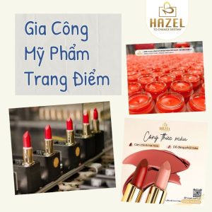 Gia công mỹ phẩm trang điểm
