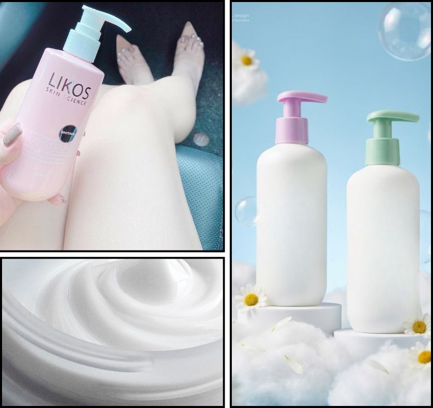 Gia công kem body lotion trắng da