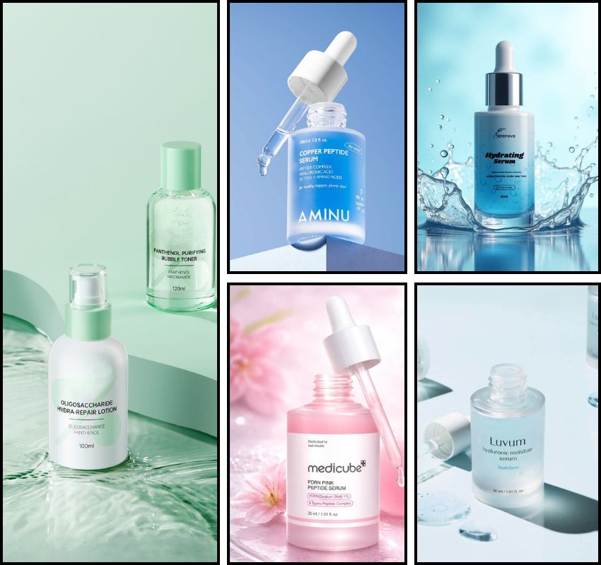 Gia công serum trắng da