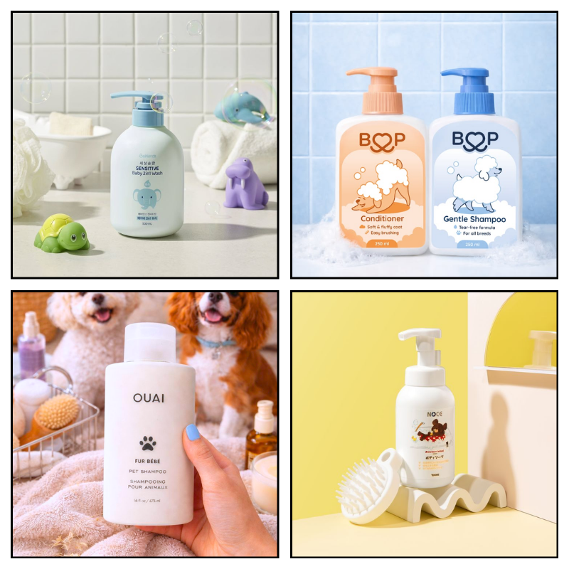 Gia công sữa tắm chó mèo tại Hazel Cosmetic theo định hướng riêng