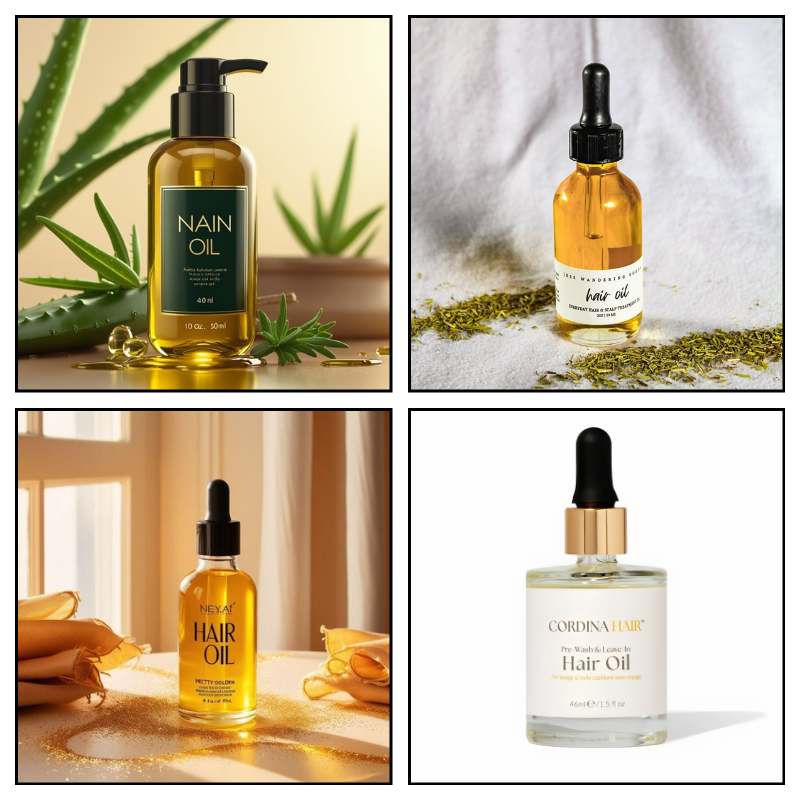 Gia công dầu dưỡng tóc với kết cấu nhẹ tại Hazel Cosmetic