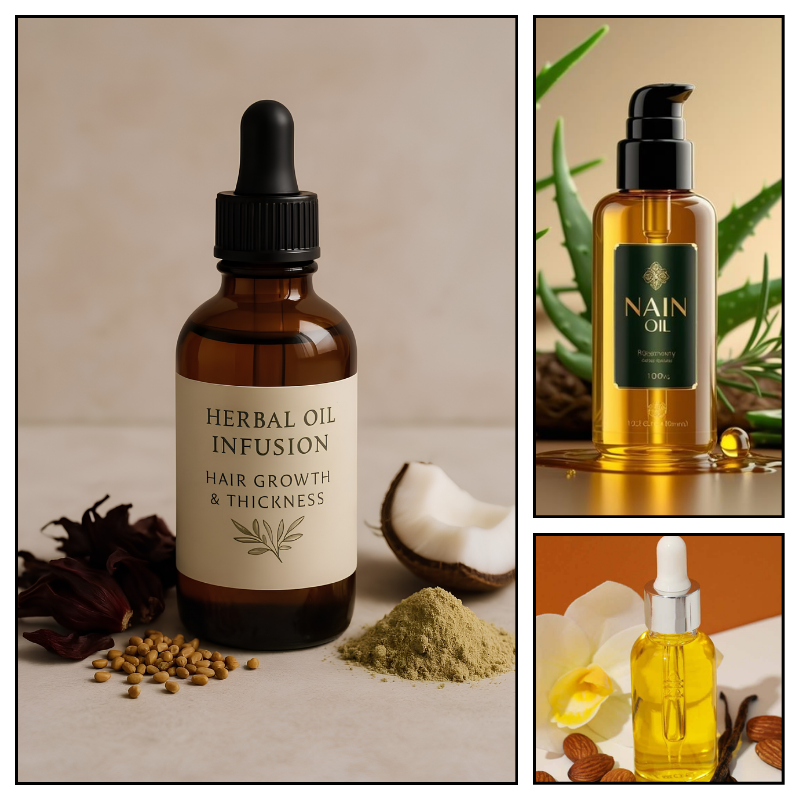 Sản xuất dầu dưỡng tóc riêng theo định hướng sản phẩm Hazel Cosmetic